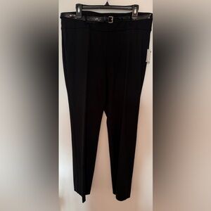 NWT Kasper Women's Black Dress Pants. PXL Good Length for a Petite.